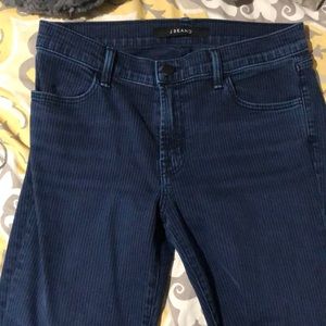 J Brand Pinstripe Jeans